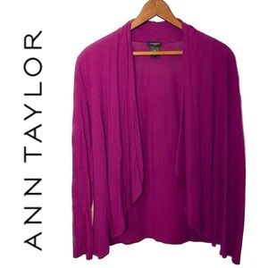 5/$25 ANN Taylor Womens open front cardigan
